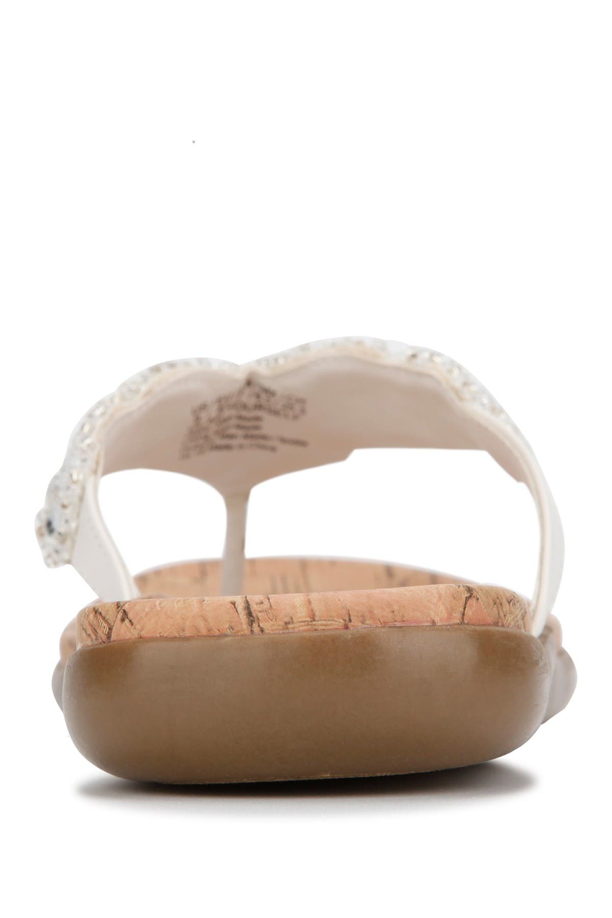 Kenneth Cole Reaction Glam-Athon Embellished Thong Sandal, Alternate, color, 