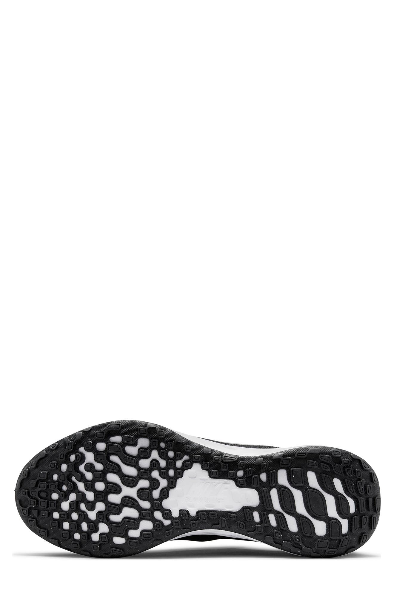 Nike Revolution 6 Running Shoe, Alternate, color, Black/White