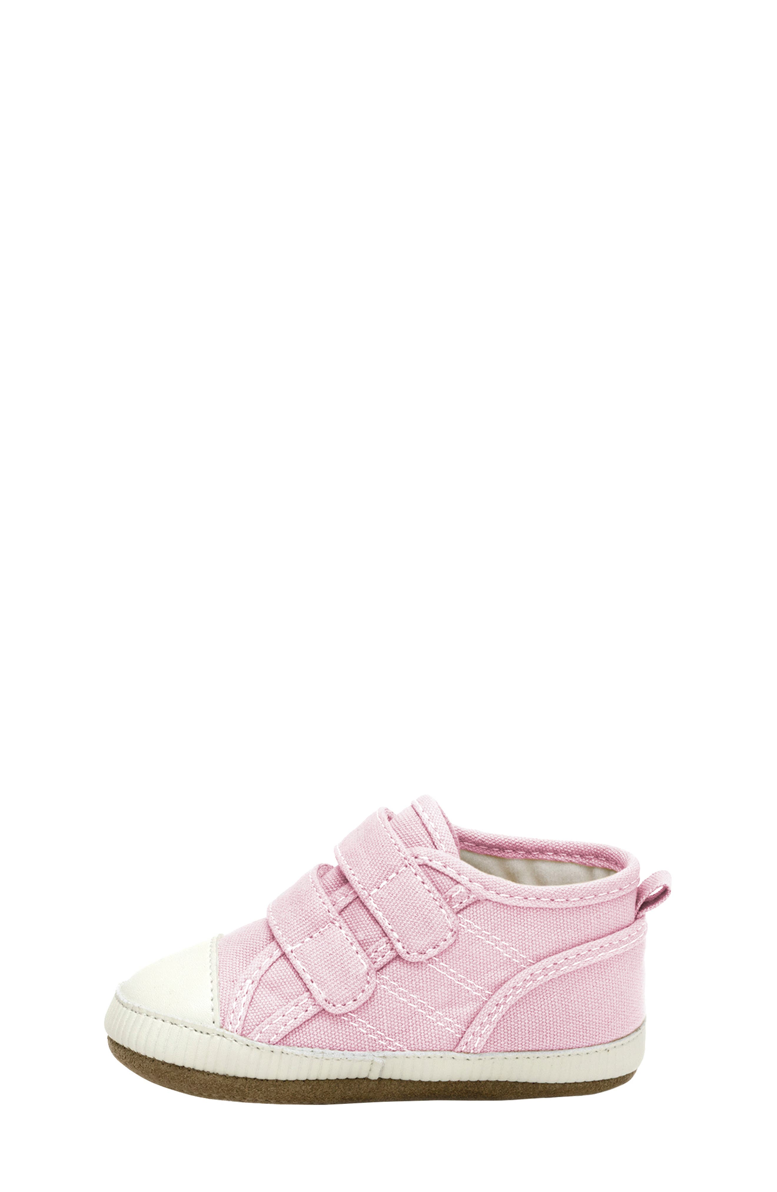 Robeez<sup>®</sup> Joleen Crib Sneaker, Alternate, color, Light Pink