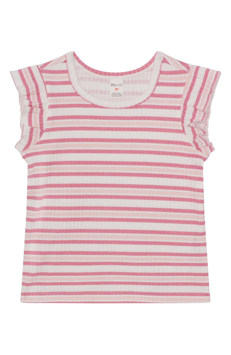 Petit Lem Kids' Assorted Pack of 4 T-Shirts, Alternate, color, Flowers