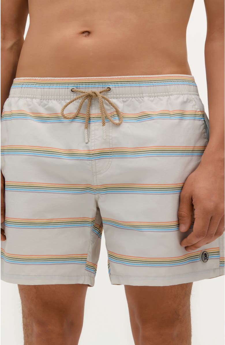 Scalpers Sunset Swimsuit, Main, color, Off White