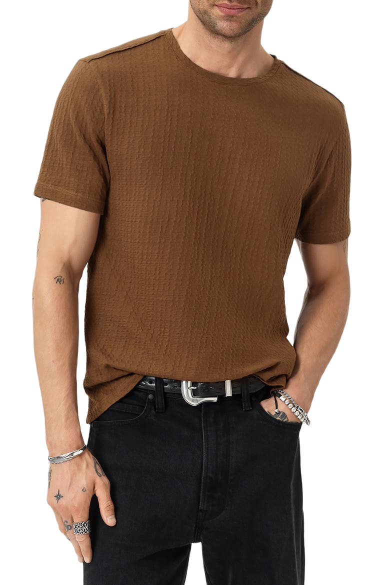 Brasse Crewneck T-Shirt, Main, color, CHAMOIS