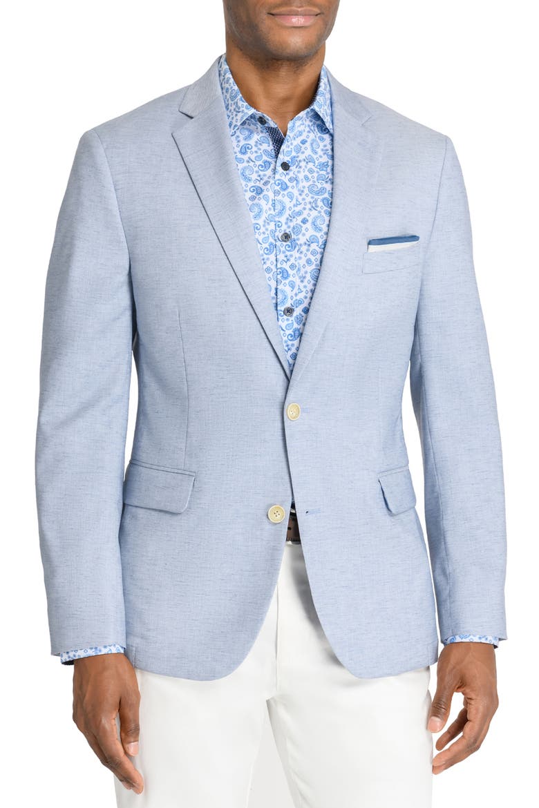 Lino Two-Button Sport Coat, Main, color, BLUE