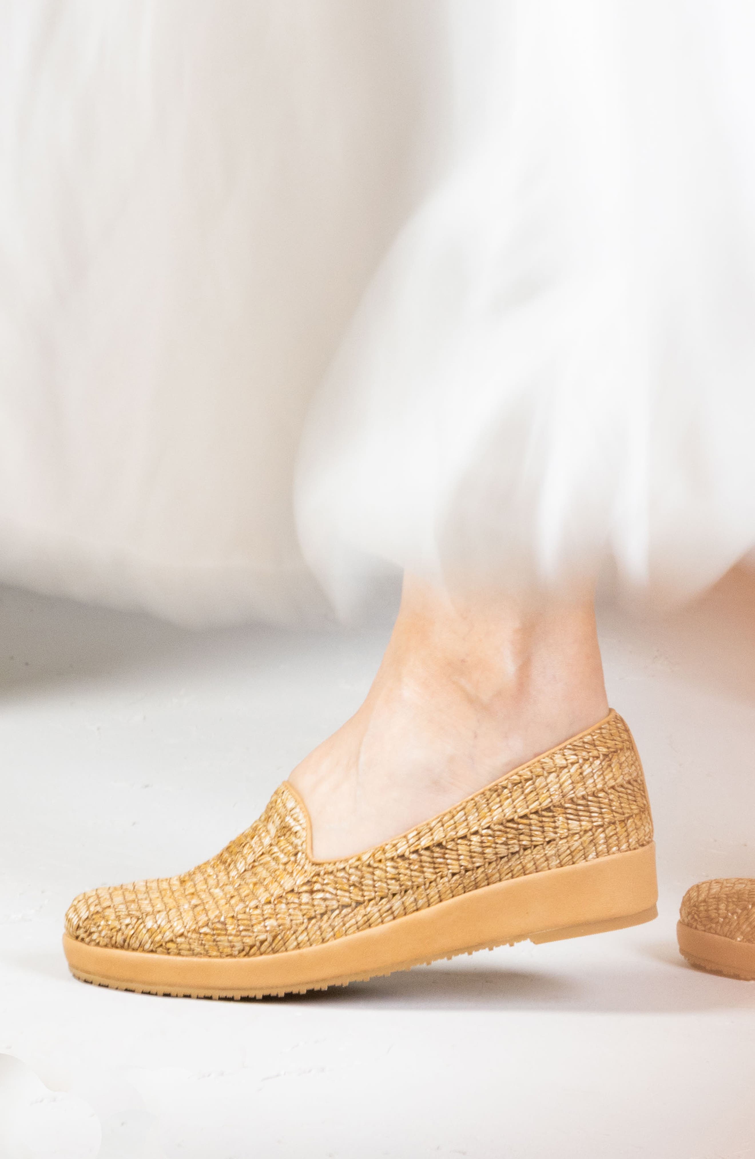 L'Amour des Pieds Carlow Woven Loafer, Alternate, color, Natural
