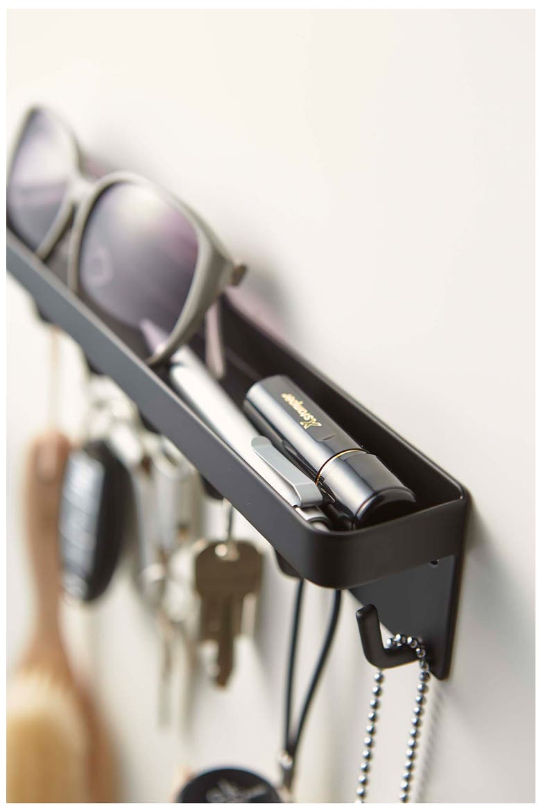 Magnetic Key Rack, Alternate, color, BLACK