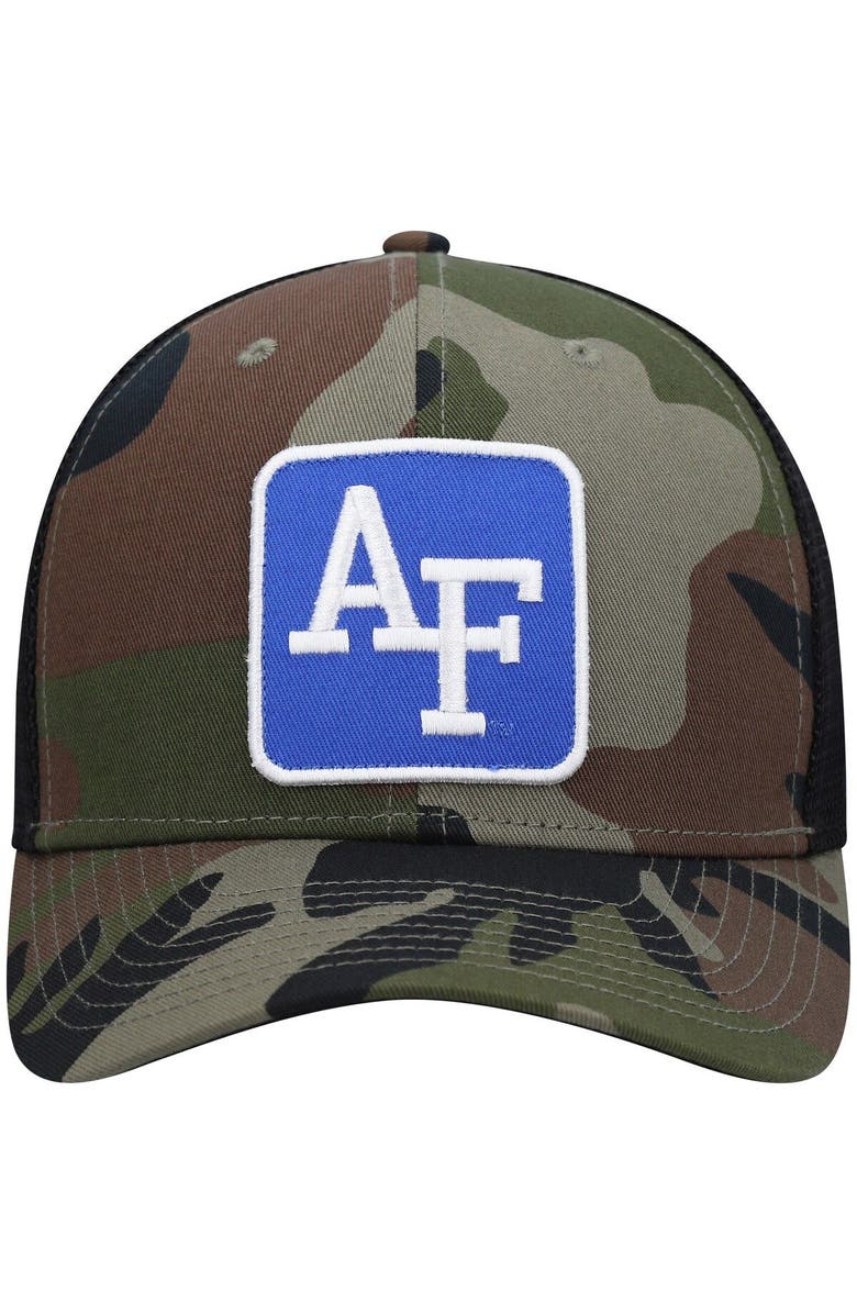 Nike Men's Nike Camo/Black Air Force Falcons Classic99 Trucker Snapback Hat, Alternate, color, 