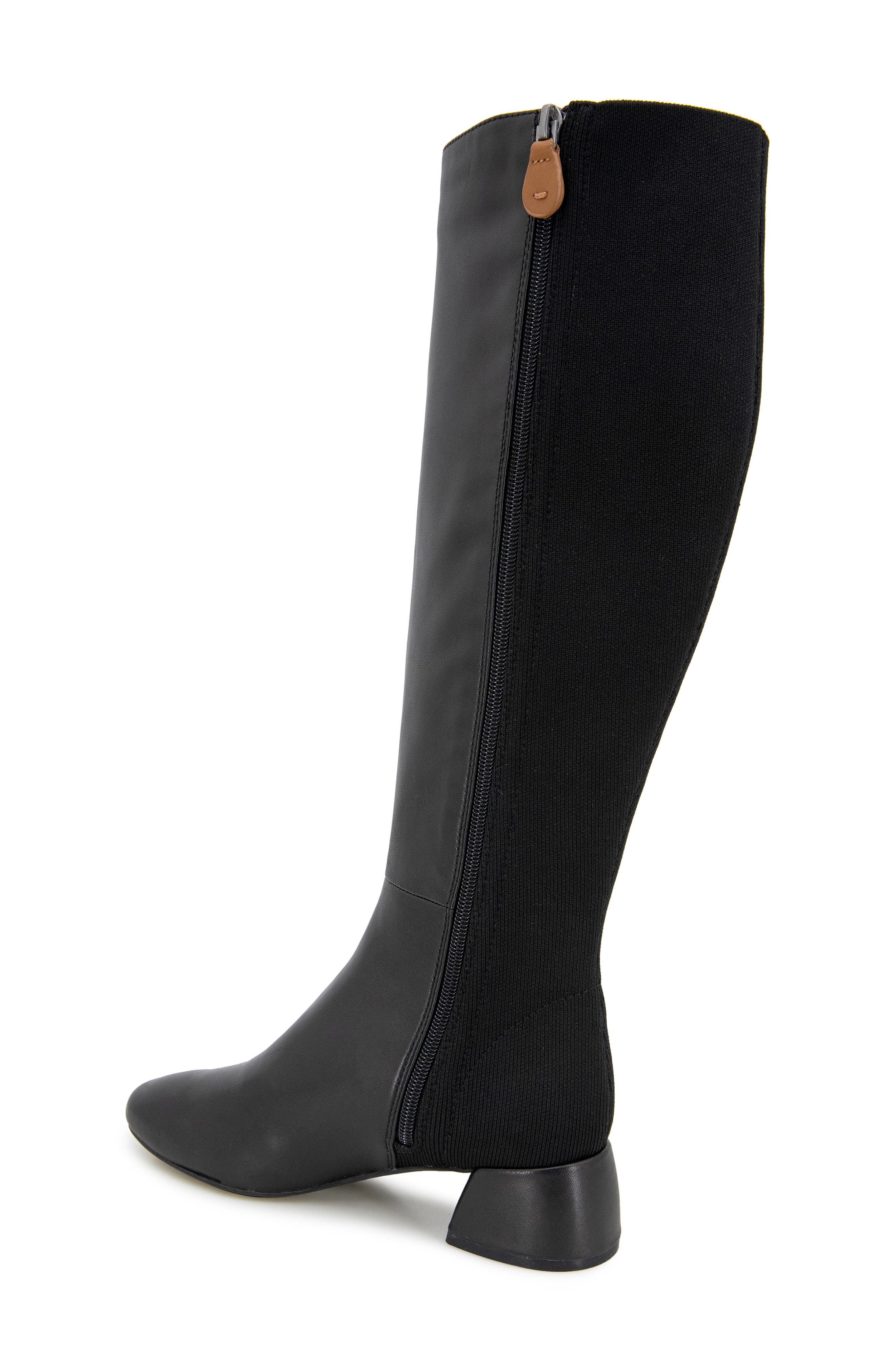 Gentle Souls Emily Knee High Boot, Alternate, color, Black Leather