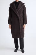 Max Mara Tedgirl Oversize Double Breasted Alpaca Blend Coat