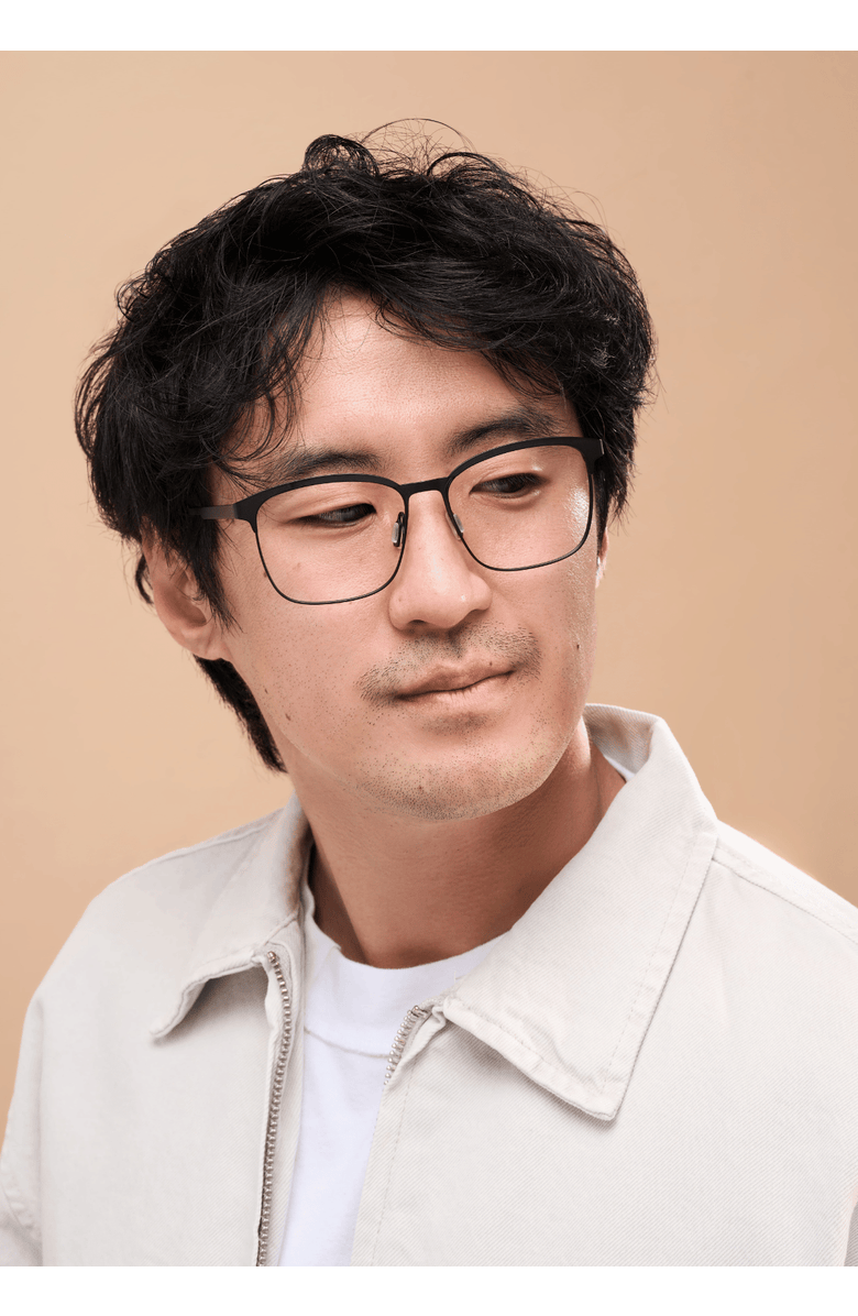 COVRY Regor Blue Light Blocking Glasses, Alternate, color, Matte Black Metal