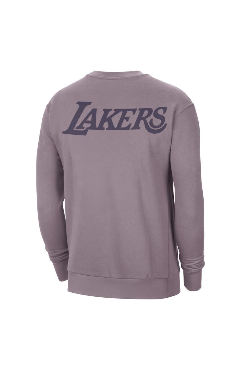 Jordan Brand Men's Jordan Brand Purple Los Angeles Lakers Courtside Statement Edition Heavyweight Pullover Sweatshirt, Alternate, color, Purple