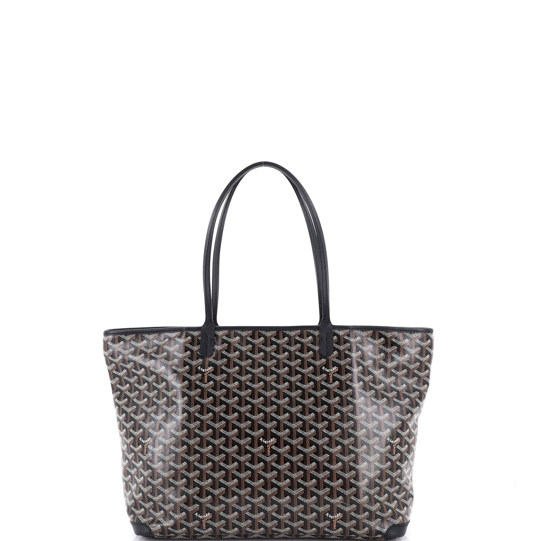 Artois Tote Coated Canvas MM, Alternate, color, Black