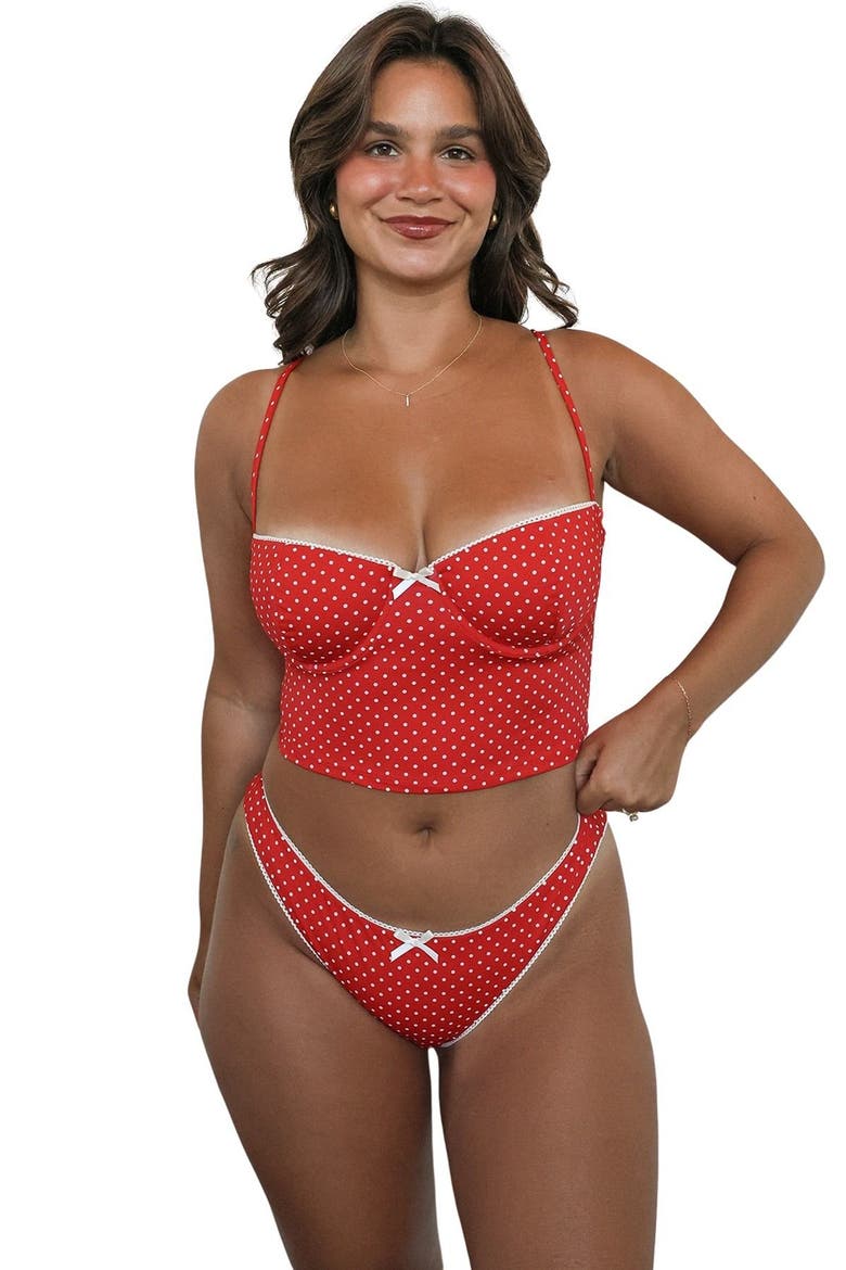 Cherie Tankini Top, Alternate, color, Saint Tropez