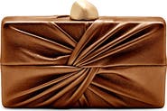 Cult Gaia Lisse Leather Clutch