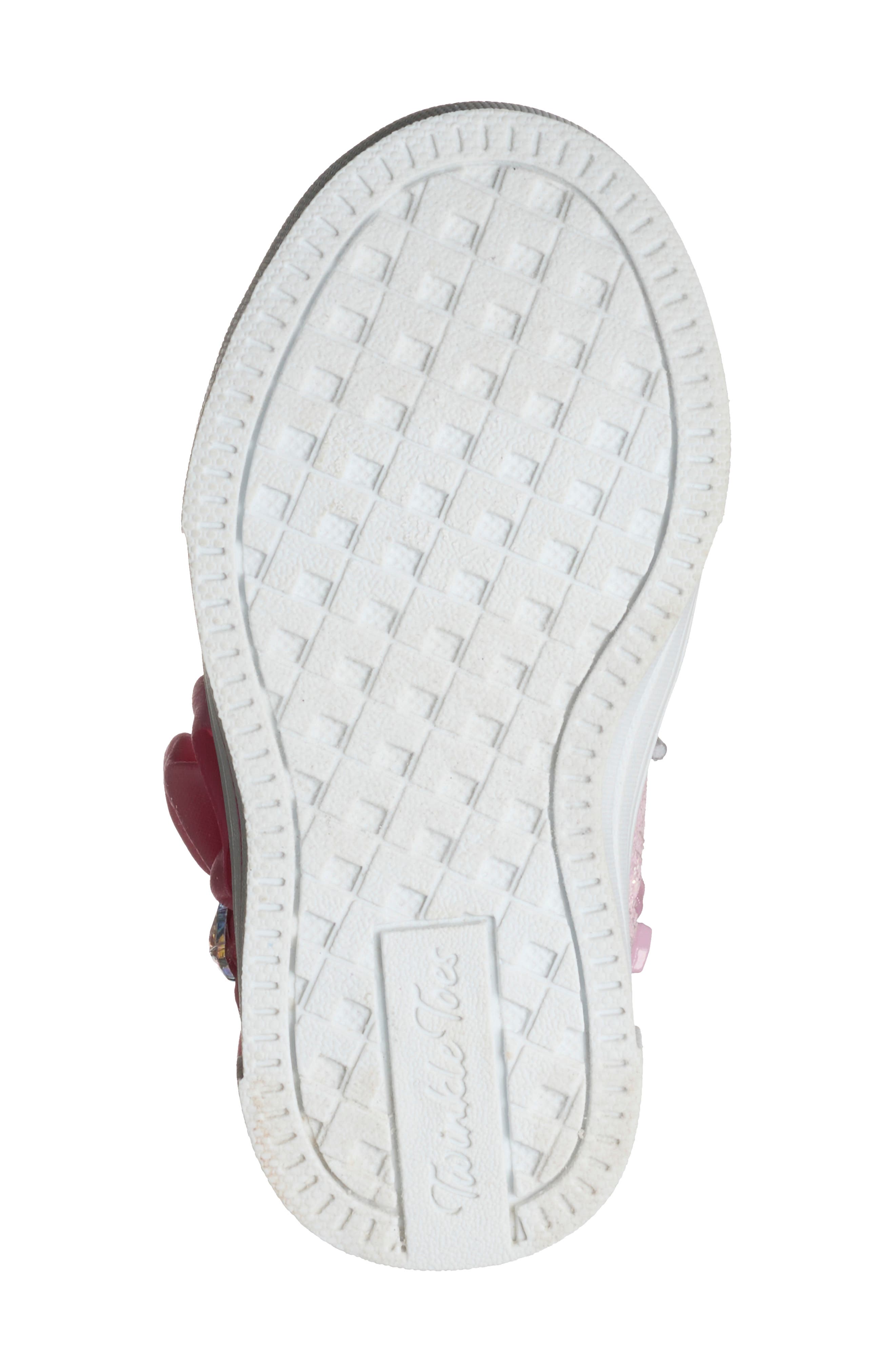 Kids' Twinkle Sparks Royal Heart High Top Sneaker, Alternate, color, LTPK