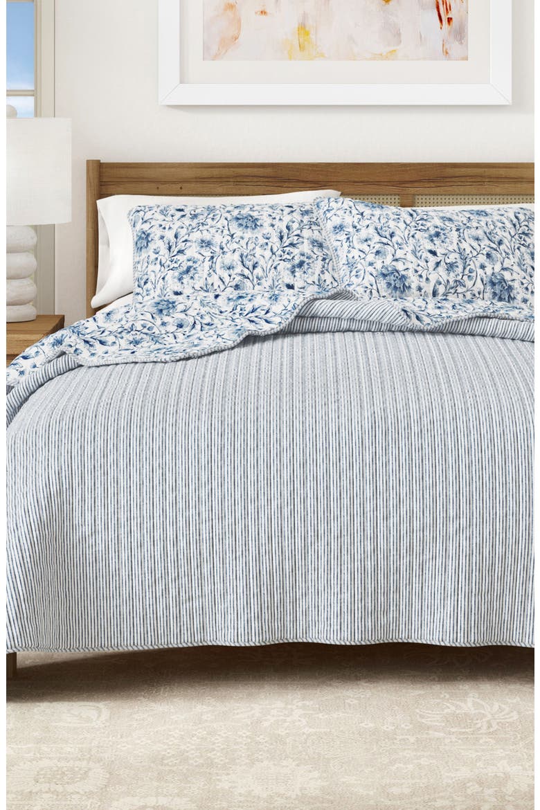 English Garden Quilt Set, Alternate, color, ENGLISH GARDEN BLUE
