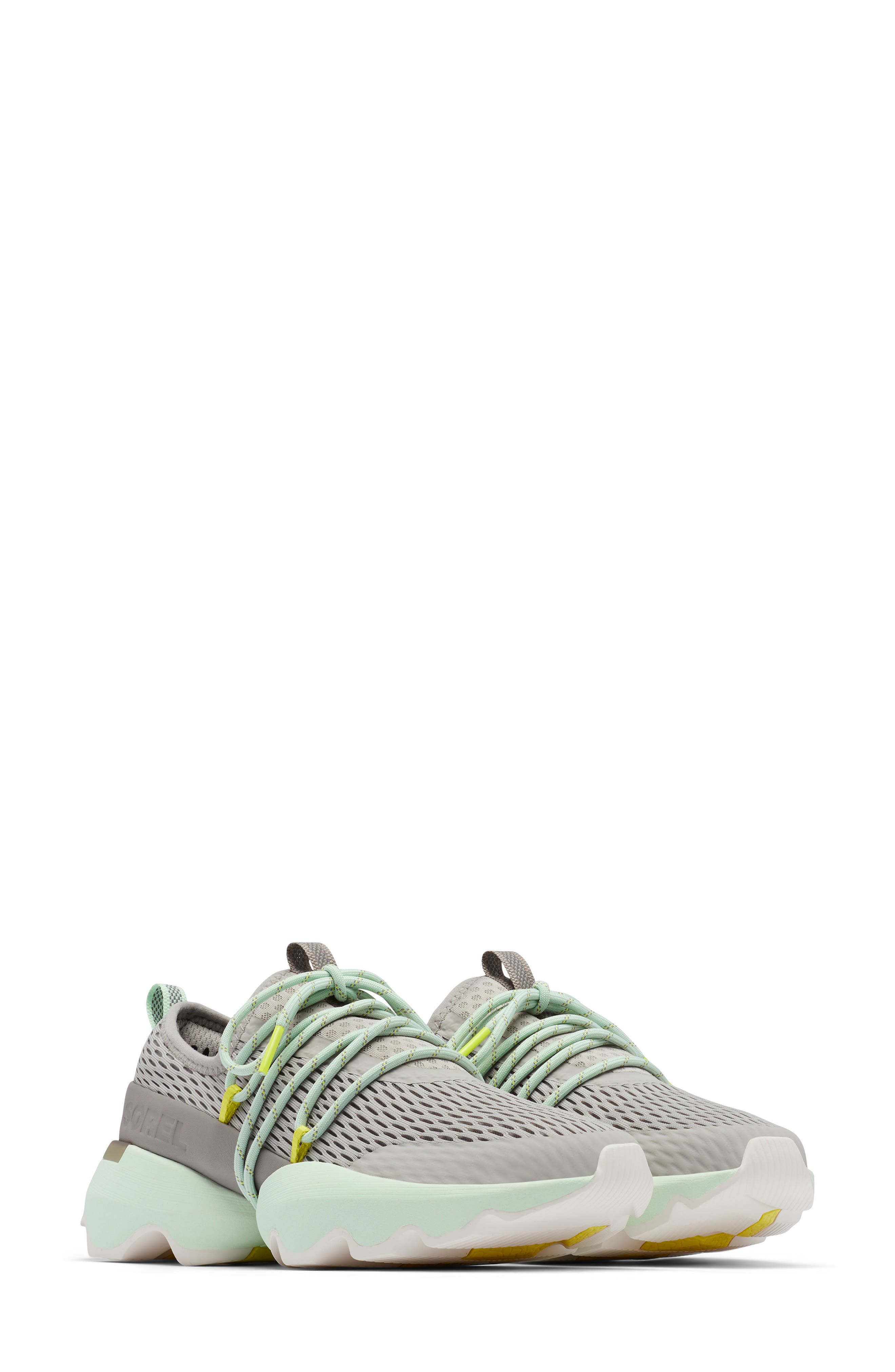Kinetic Impact Laces Sneaker, Main, color, DOVE/ SEA SALT