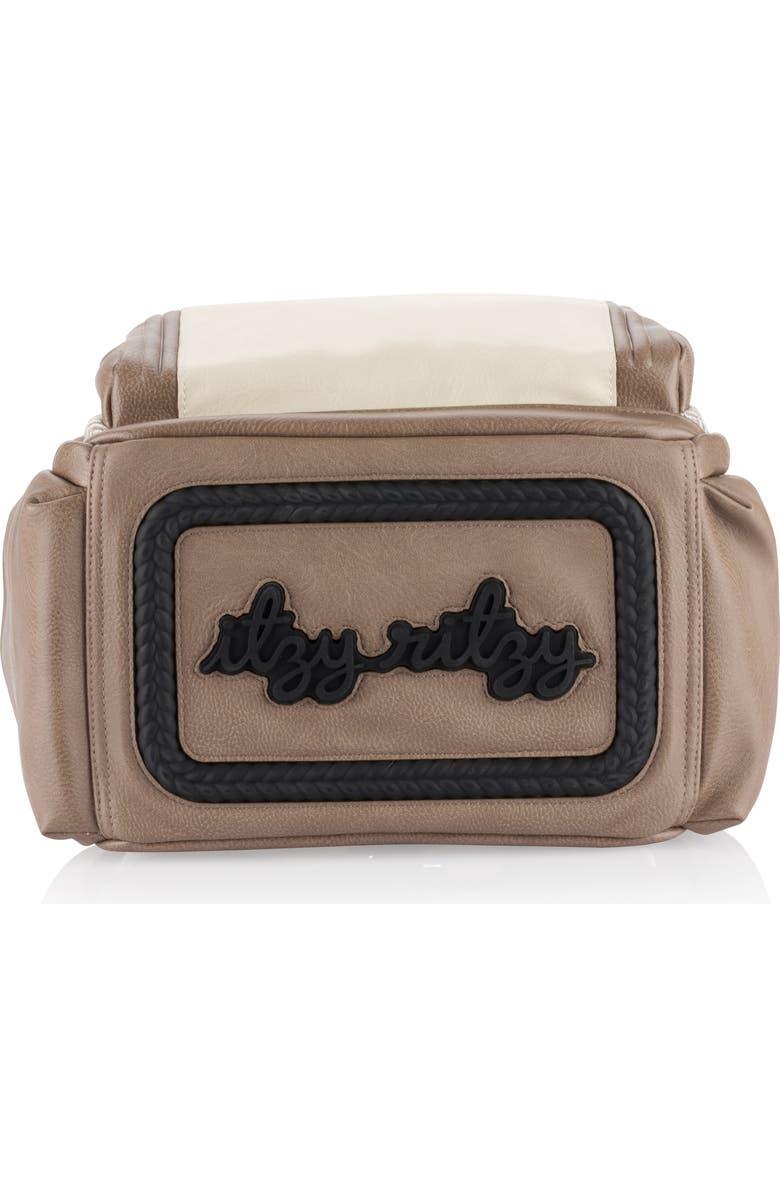 Itzy Ritzy Boss Plus Large Diaper Bag Backpack, Alternate, color, Vanilla Latte