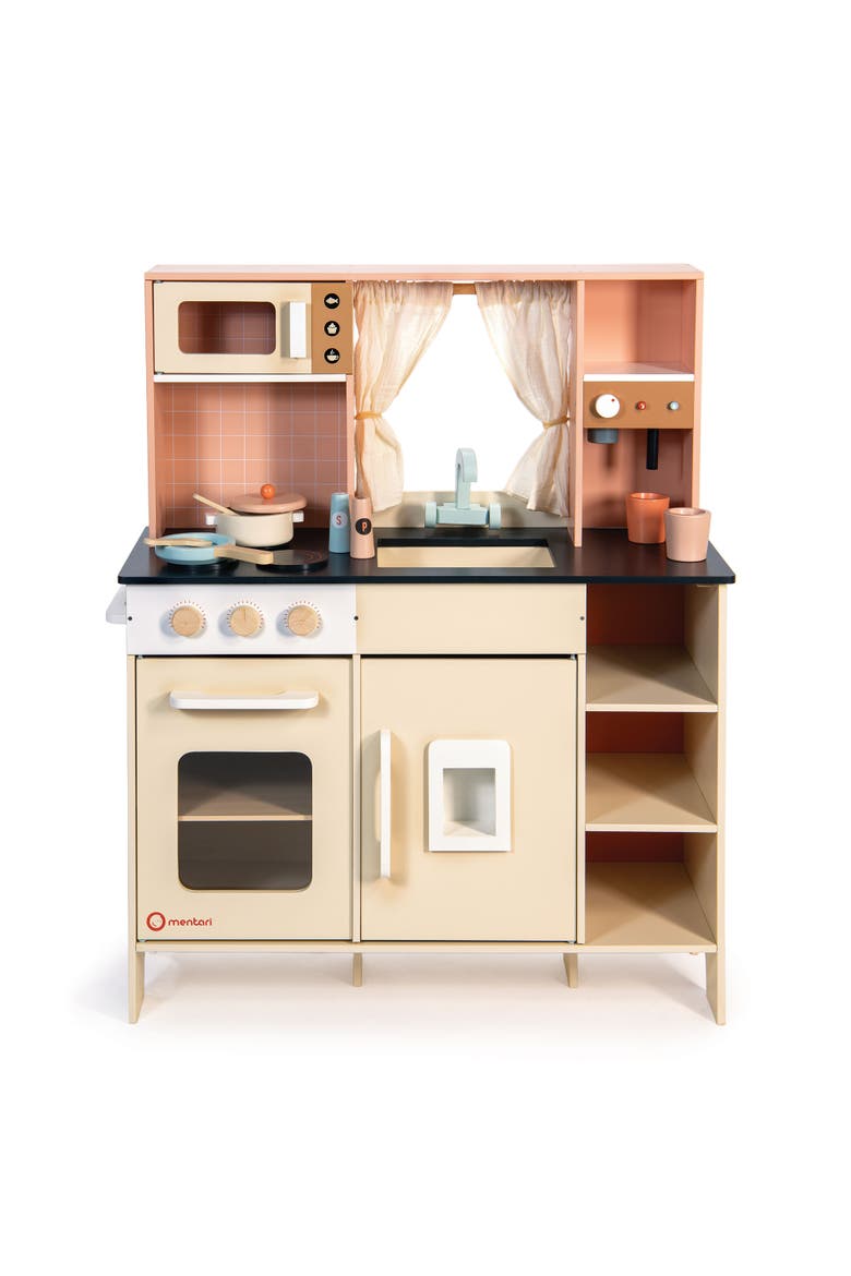 Cream Play Kitchen, Main, color, Multi-color