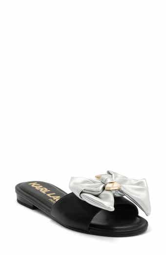 KARL LAGERFELD PARIS Ciaran Slide Sandal