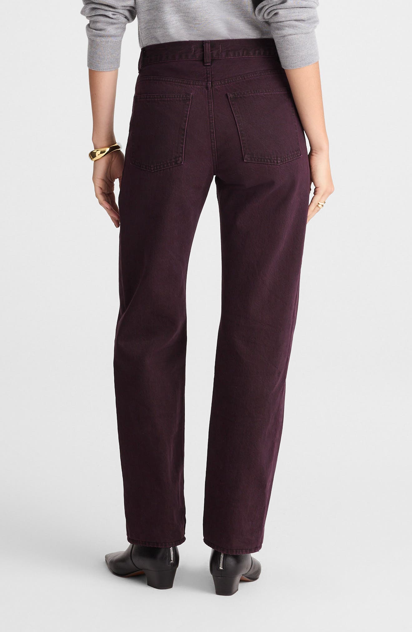 Pieced Barrel Leg Jeans - image 2