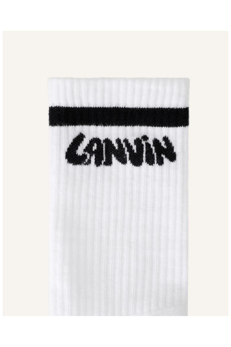 Cotton Socks, Alternate, color, White