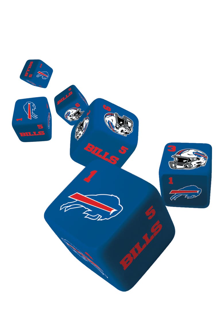 Buffalo Bills Dice Set - 19mm, Alternate, color, Multicolor
