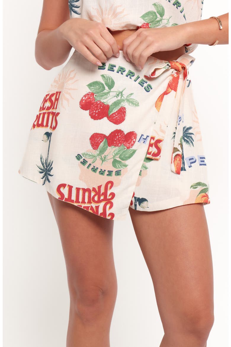 Maggie Bubble Hem Tank & Skort Set, Alternate, color, TUTTI FRUTTI