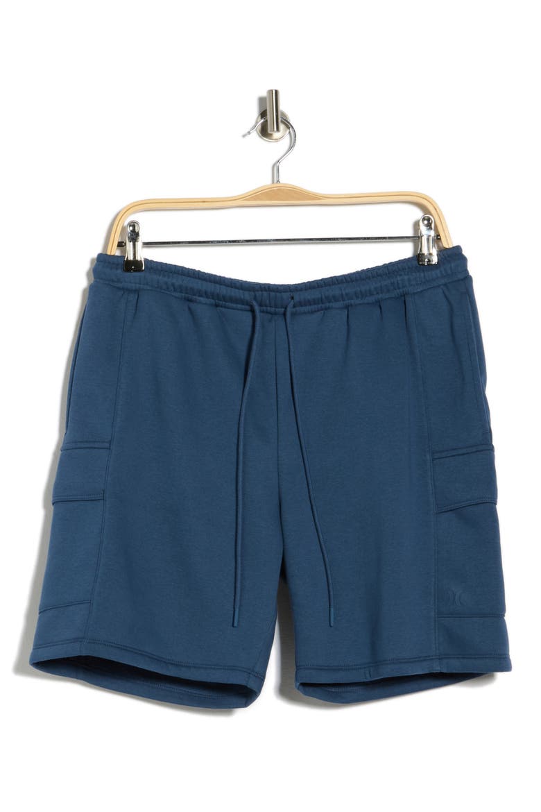 Pacific Cargo Shorts, Alternate, color, DARK DENIM