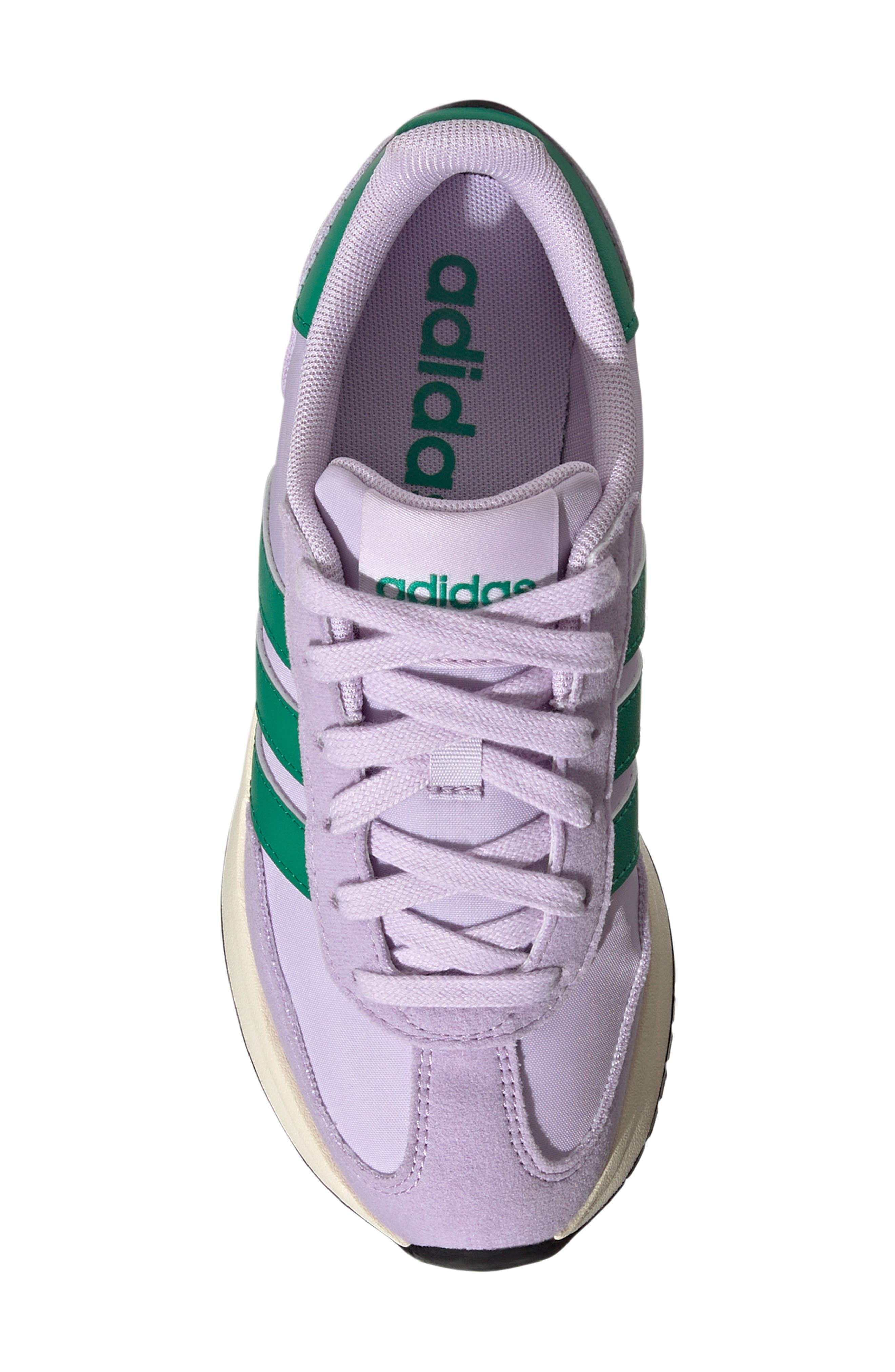 adidas Kids' Run 70s 2.0 Sneaker, Alternate, color, Lavender/ Green/ Plum