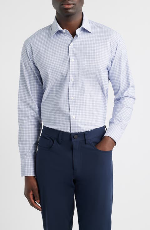 Phillip Performance Twill Button-Up Shirt