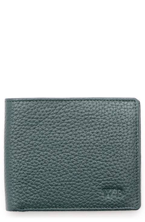 RFID Leather Bifold Wallet