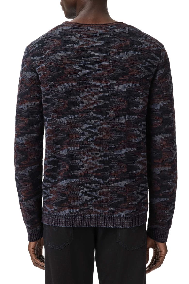 Caden Winter Pavement Organic Cotton Sweater, Alternate, color, NIGHT SKY