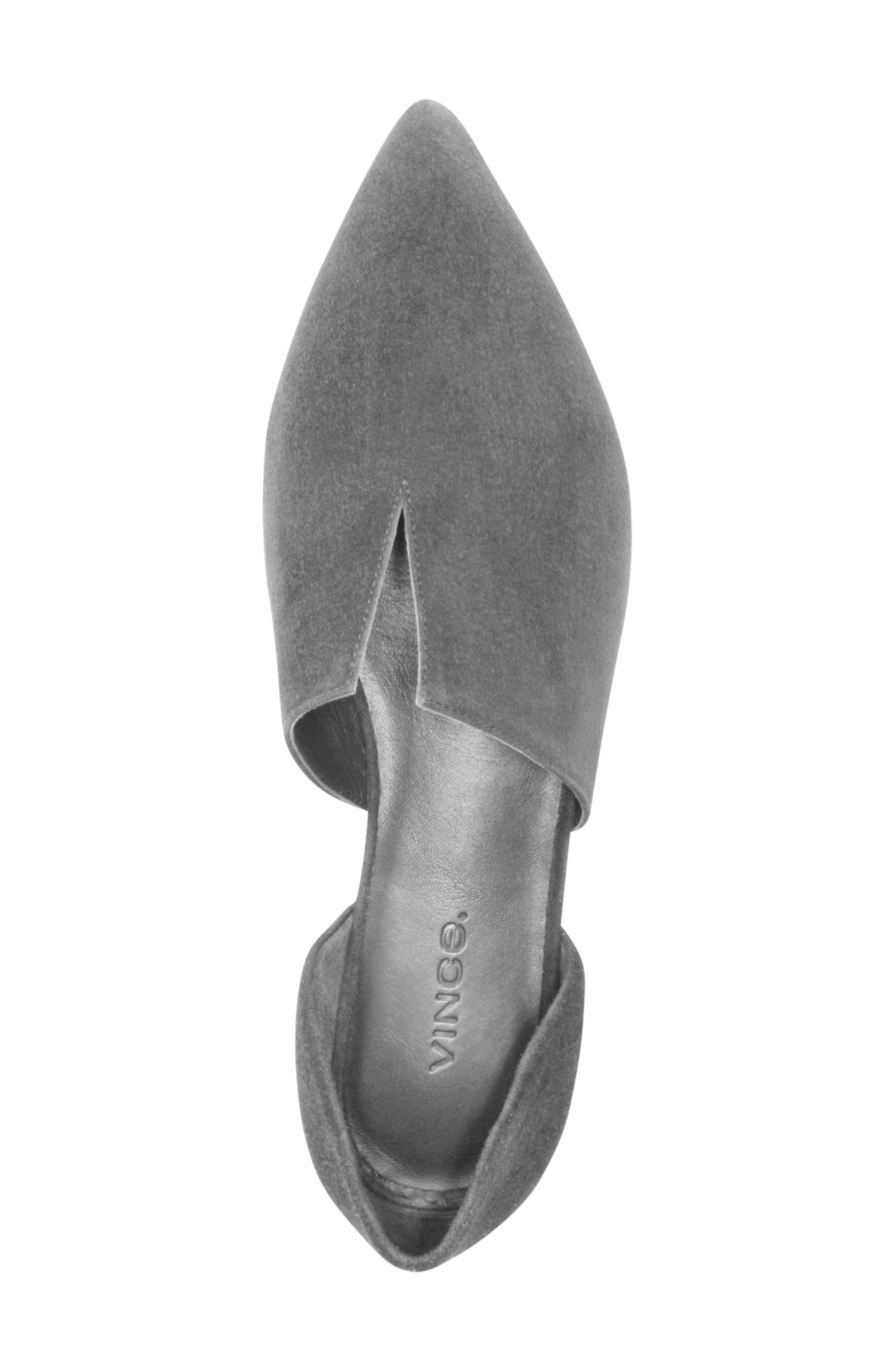 Darlington Flat (Nordstrom Exclusive), Alternate, color, GRANITE SUEDE