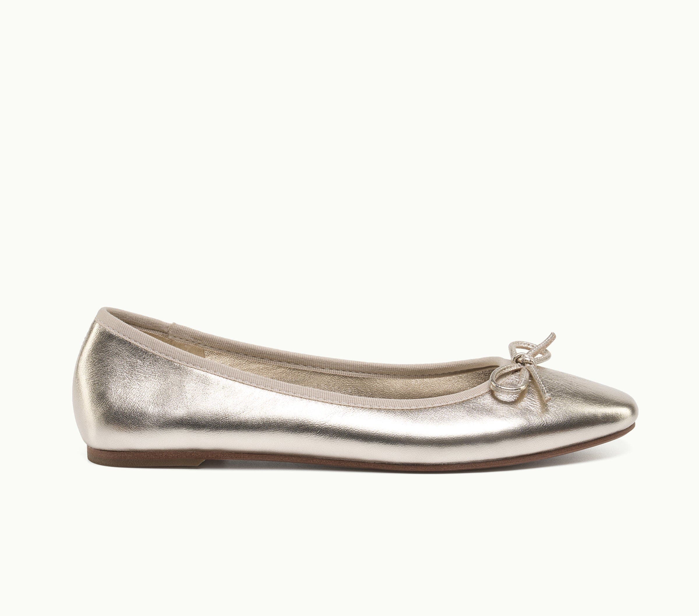 Grace Footwear Lily Ballerina, Alternate, color, Light Gold