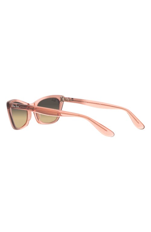 RAY BAN RAY-BAN LADY BURBANK 55MM CAT EYE SUNGLASSES 