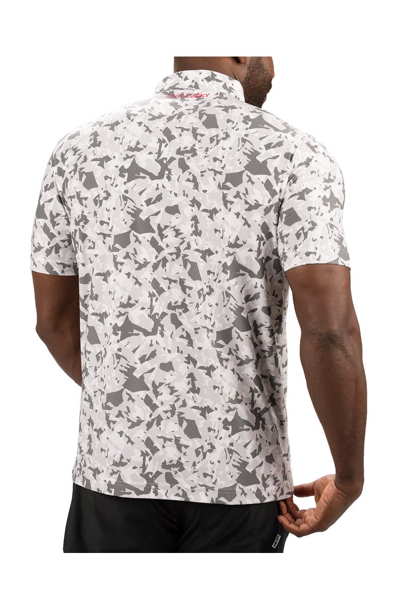 Black Clover Camo Mix Polo, Alternate, color, Grey