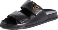 Prada Double Band Slide Sandal