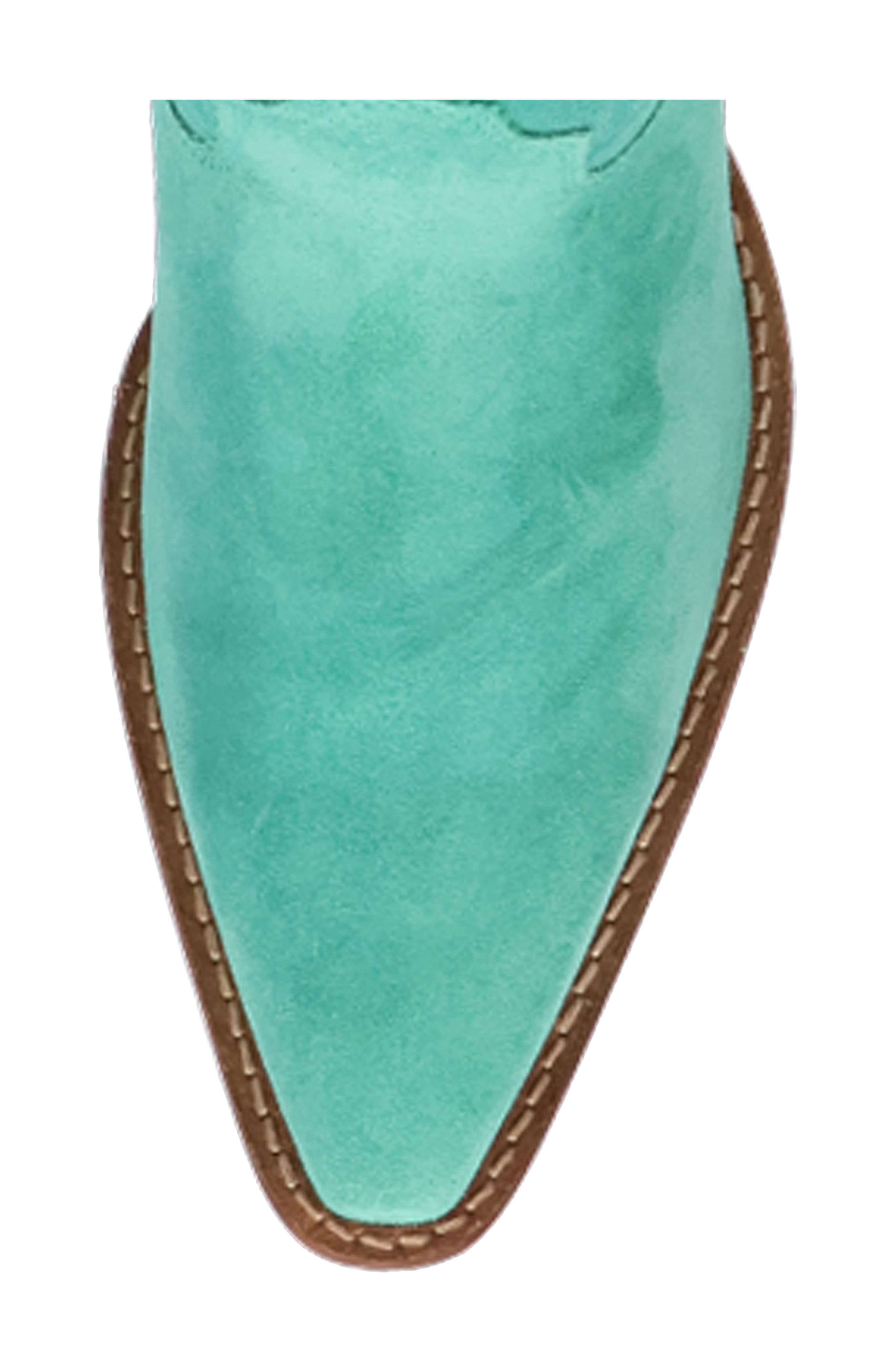 Twister Knee High Western Boot, Alternate, color, GREEN