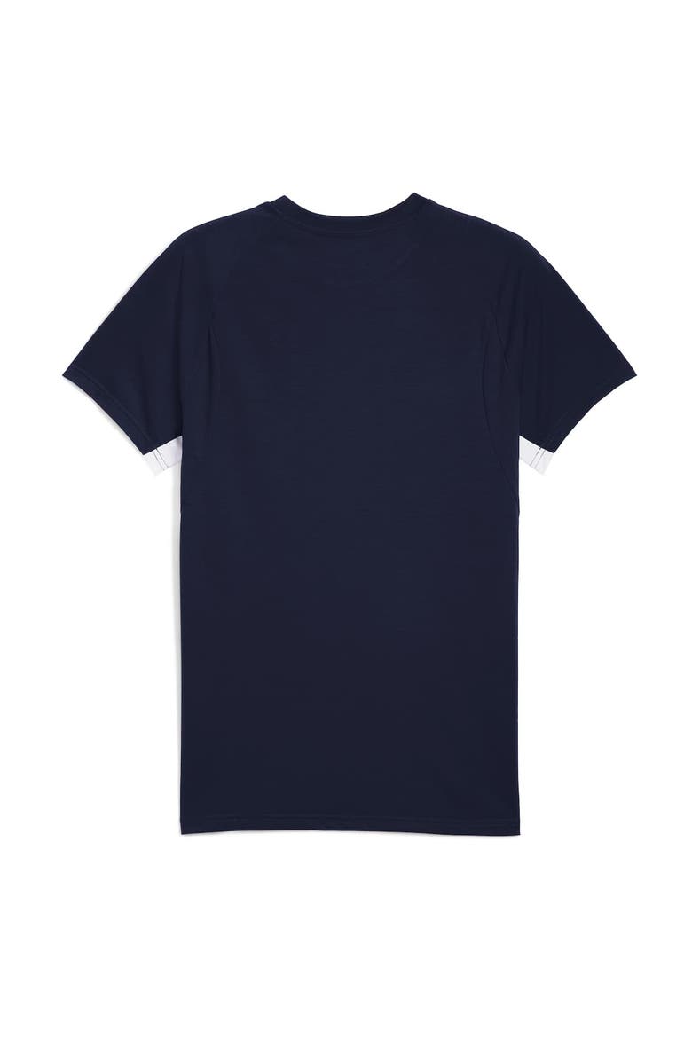 Men's Puma  Navy Chivas Evostripe dryCELL Raglan T-Shirt, Alternate, color, Navy