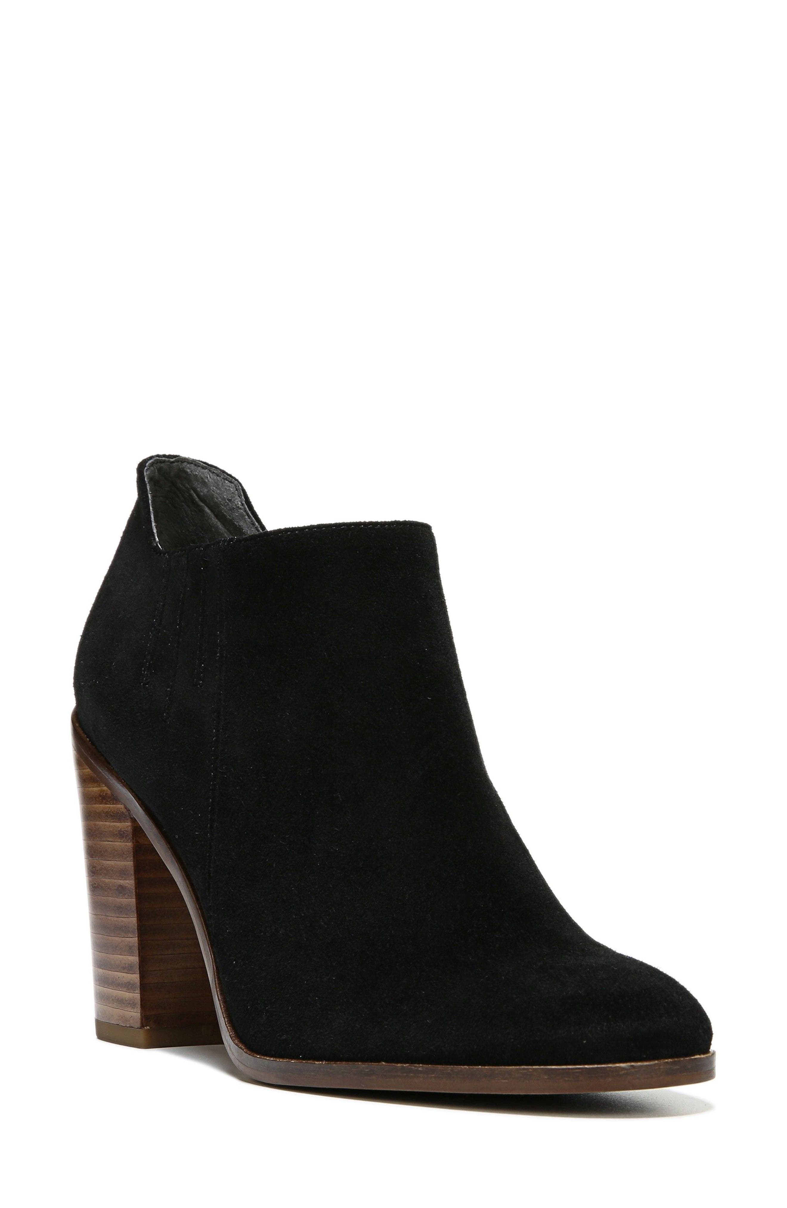 SARTO by Franco Sarto Frannie Block Heel Bootie, Main, color, 