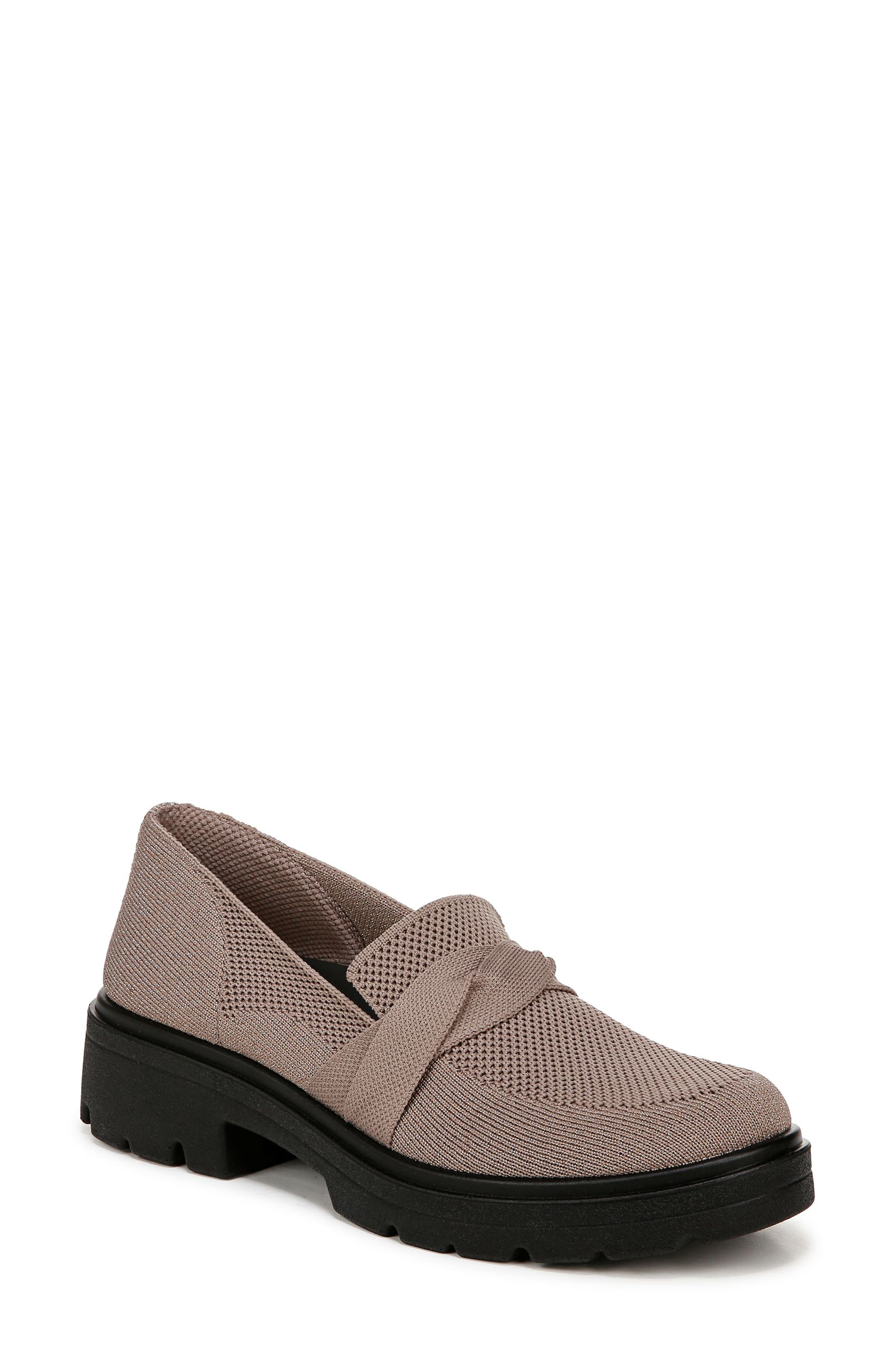 BZees Muse Bow Loafer, Main, color, Brown