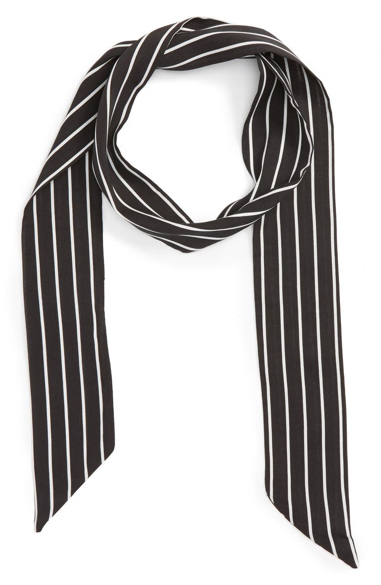 BP. Stripe Skinny Scarf, Main, color, 