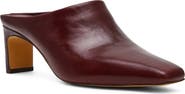 Steve Madden Jamason Leather Heeled Mule