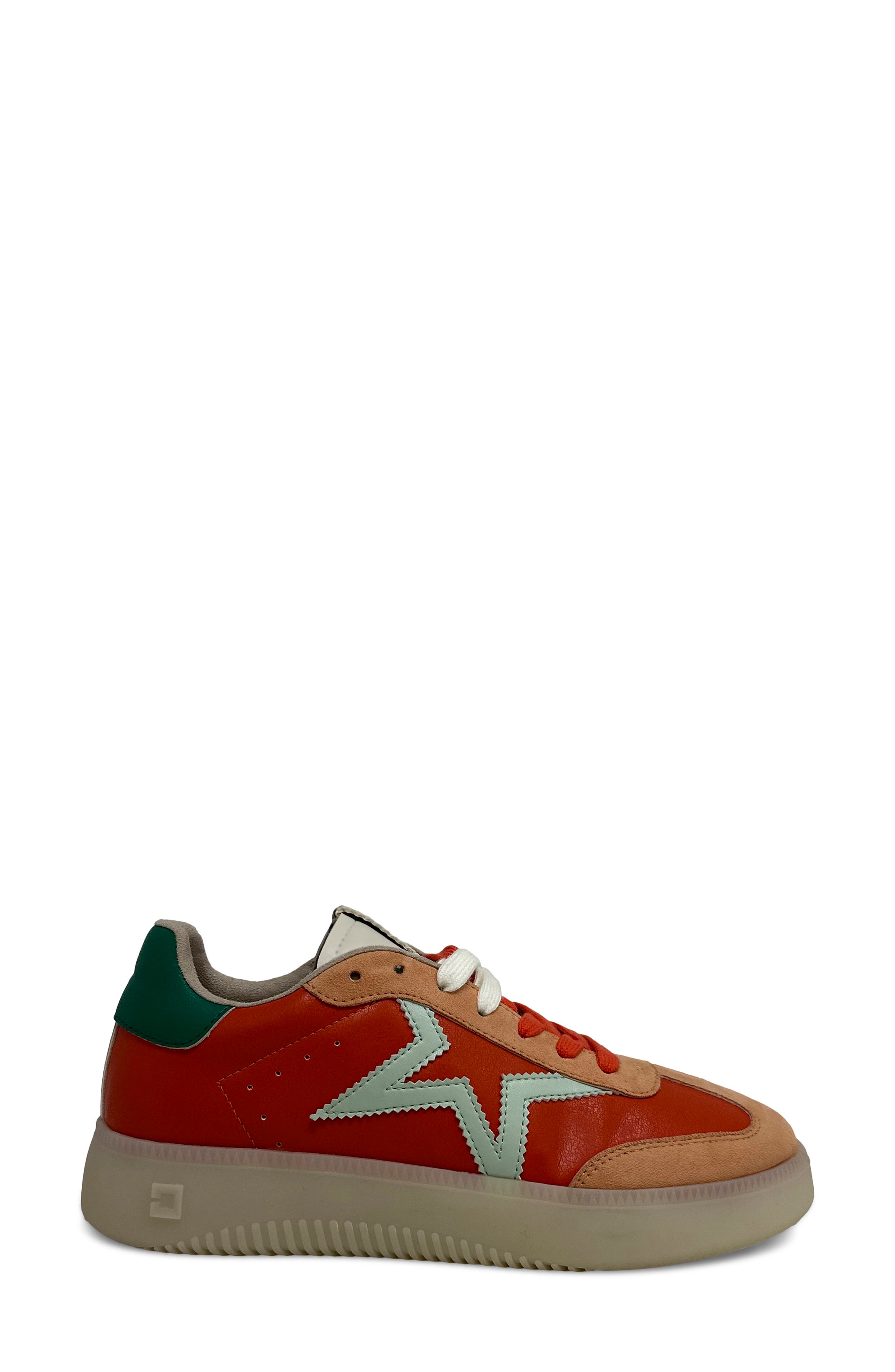 Peaches Sneaker, Alternate, color, ORANGE