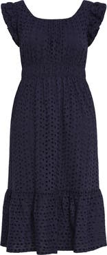 City Chic Sweet Broderie Anglaise Maxi Dress