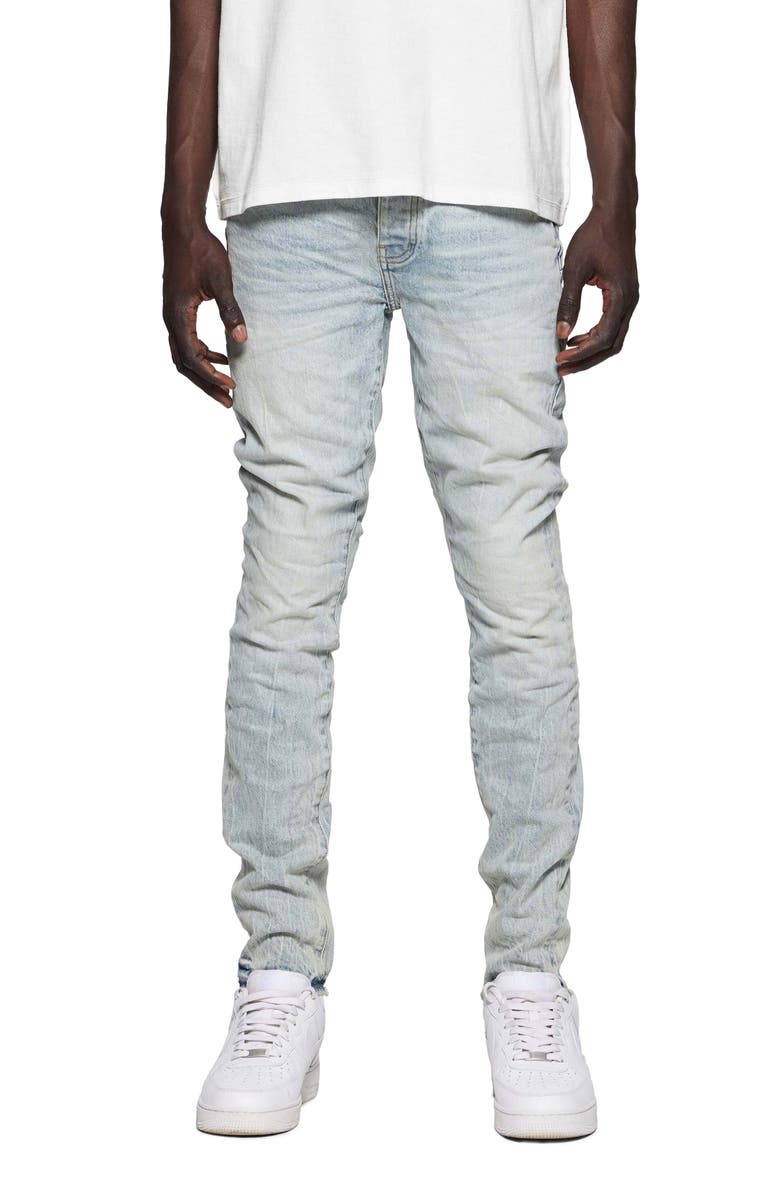 PURPLE BRAND Iced Tint Skinny Jeans, Main, color,