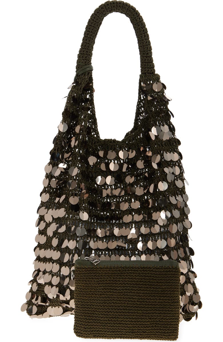 JW Anderson Sequin Hobo Bag, Alternate, color,