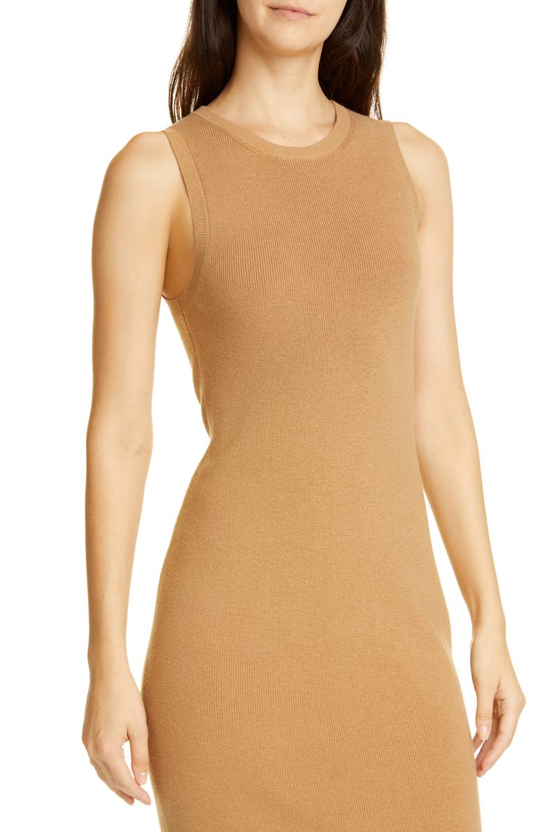 Jenni Kayne Sleeveless Cotton & Cashmere Blend Sweater Dress, Alternate, color, 