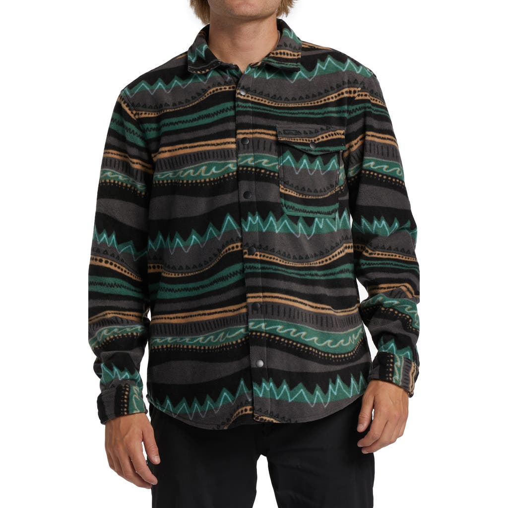 Billabong Furnace Flannel Button-up Shirt In Multi