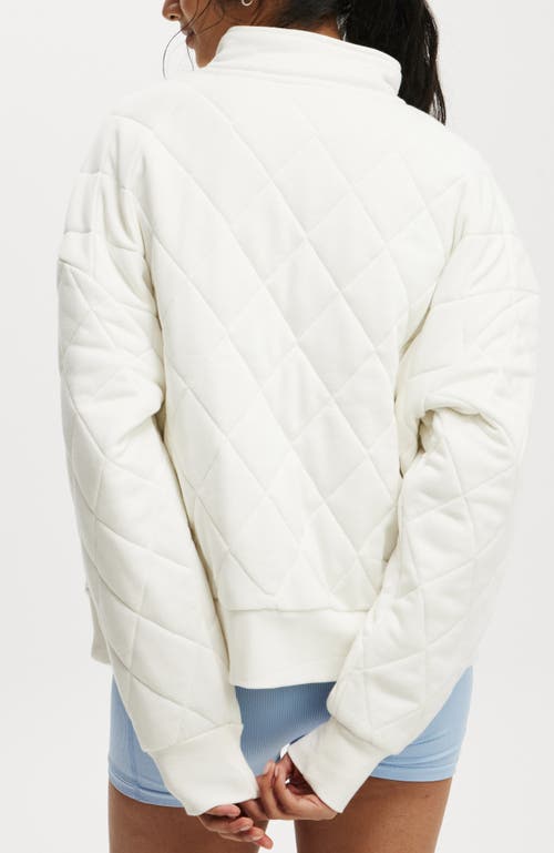 COTTON ON BODY COTTON ON BODY ACTIVE QUILTED ZIP THROUGH